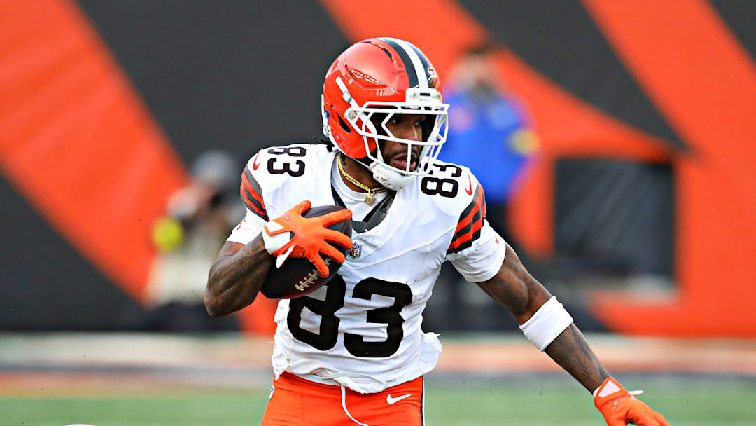 Cleveland Browns wide receiver Malachi Corley
