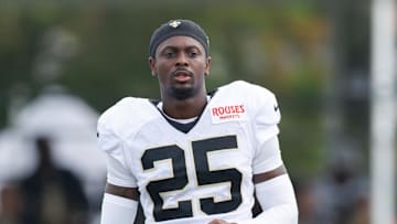 New Orleans Saints cornerback Rejzohn Wright