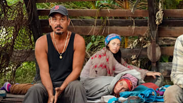"War is Not Pretty" - "Boston" Rob Mariano, Amber Mariano, Parvati Shallow and Wendell Holland on the Ninth episode of SURVIVOR: WINNERS AT WAR, airing Wednesday, April 8 (8:00-9:01 PM, ET/PT) on the CBS Television Network. 