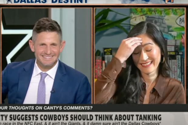 Dan Orlovsky and Mina Kimes