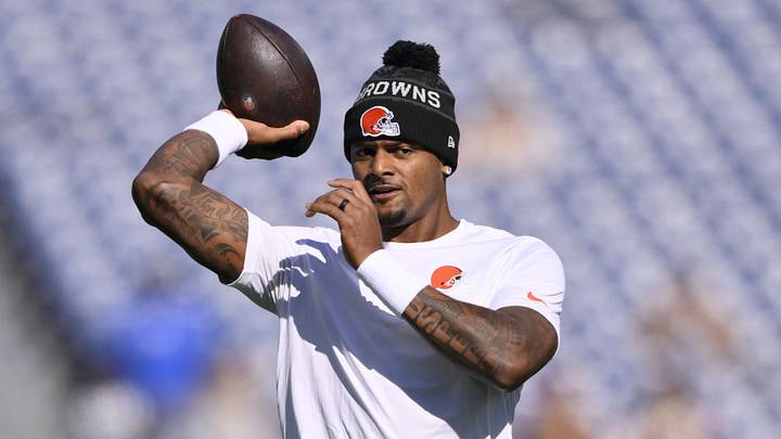 Cleveland Browns quarterback Deshaun Watson.