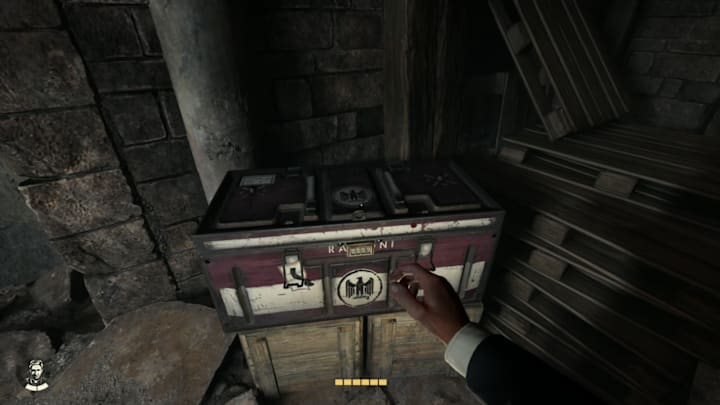 A chest in a basement in Great Circle.