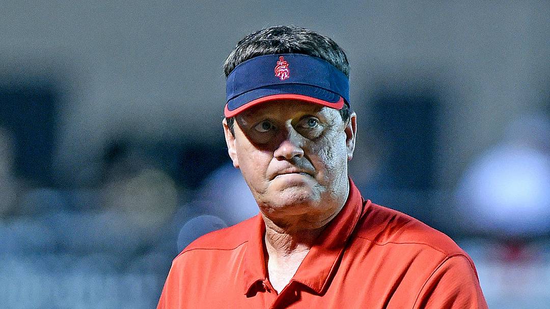 Westbrook Christian football coach Steve Smith walks the field during high school football action in Glencoe, Alabama August 30, 2024. (Dave Hyatt / Special to the Gadsden Times)