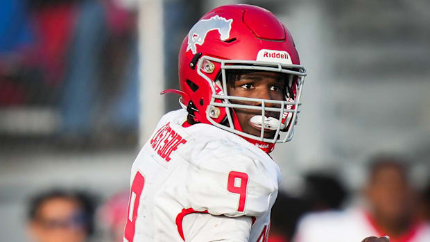 North Shore quarterback Kaleb Bailey.