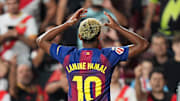 Lamine Yamal balançou as redes duas vezes na atual edição de Campeonato Espanhol