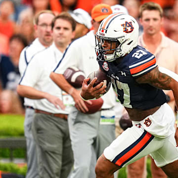 After a light load against Alabama A&M, Auburn Tigers running back Jarquez Hunter will play a bigger role vs. Cal.