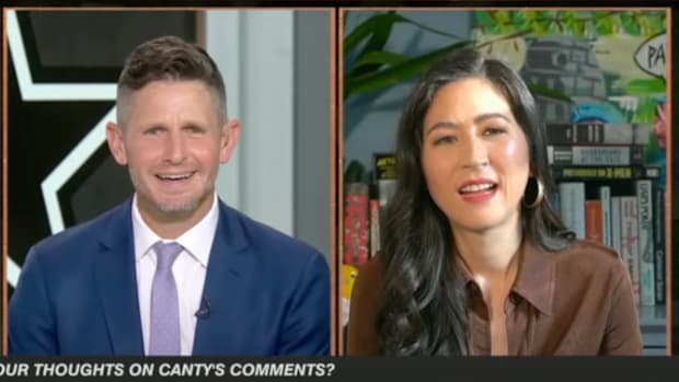 Dan Orlovsky and Mina Kimes