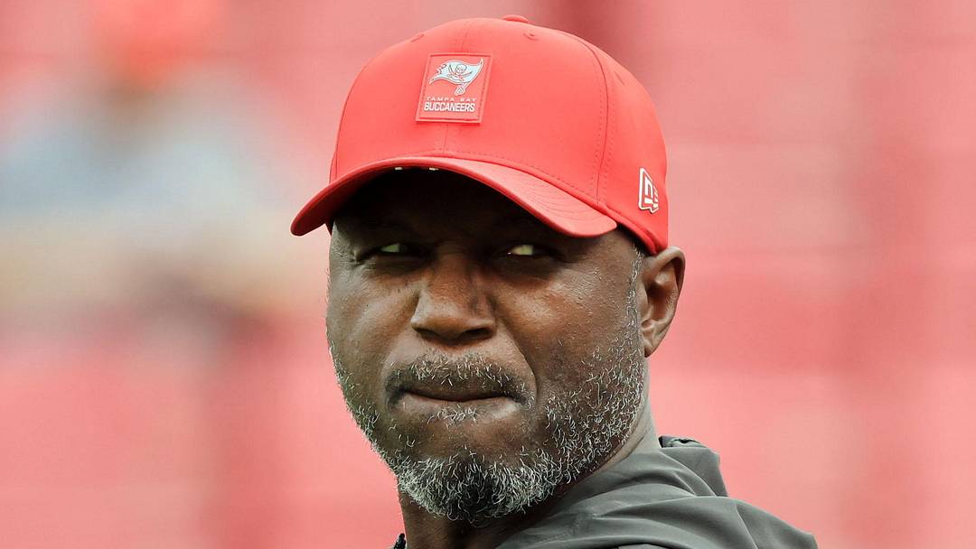 Dec 7, 2025; Tampa, Florida, USA; Tampa Bay Buccaneers head coach Todd Bowles prior to the game against the New Orleans Saints at Raymond James Stadium. Mandatory Credit: Kim Klement Neitzel-Imagn Images Dec 7, 2025; Tampa, Florida, USA; Tampa Bay Buccaneers head coach Todd Bowles prior to the game against the New Orleans Saints at Raymond James Stadium. Mandatory Credit: Kim Klement Neitzel-Imagn Images