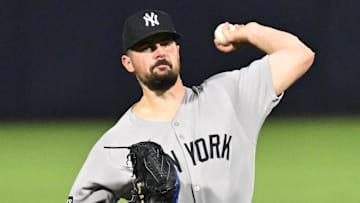 New York Yankees starting pitcher Carlos Rodón has a reputation for beating the Houston Astros
