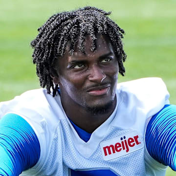 Detroit Lions cornerback Ennis Rakestraw Jr.