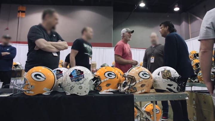 Video of Brett Favre and Mark Gastineau from ESPN's "30 for 30."