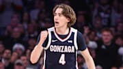 Gonzaga Bulldogs guard Dusty Stromer.