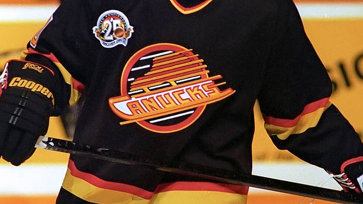 Vancouver Canucks flying skate jersey