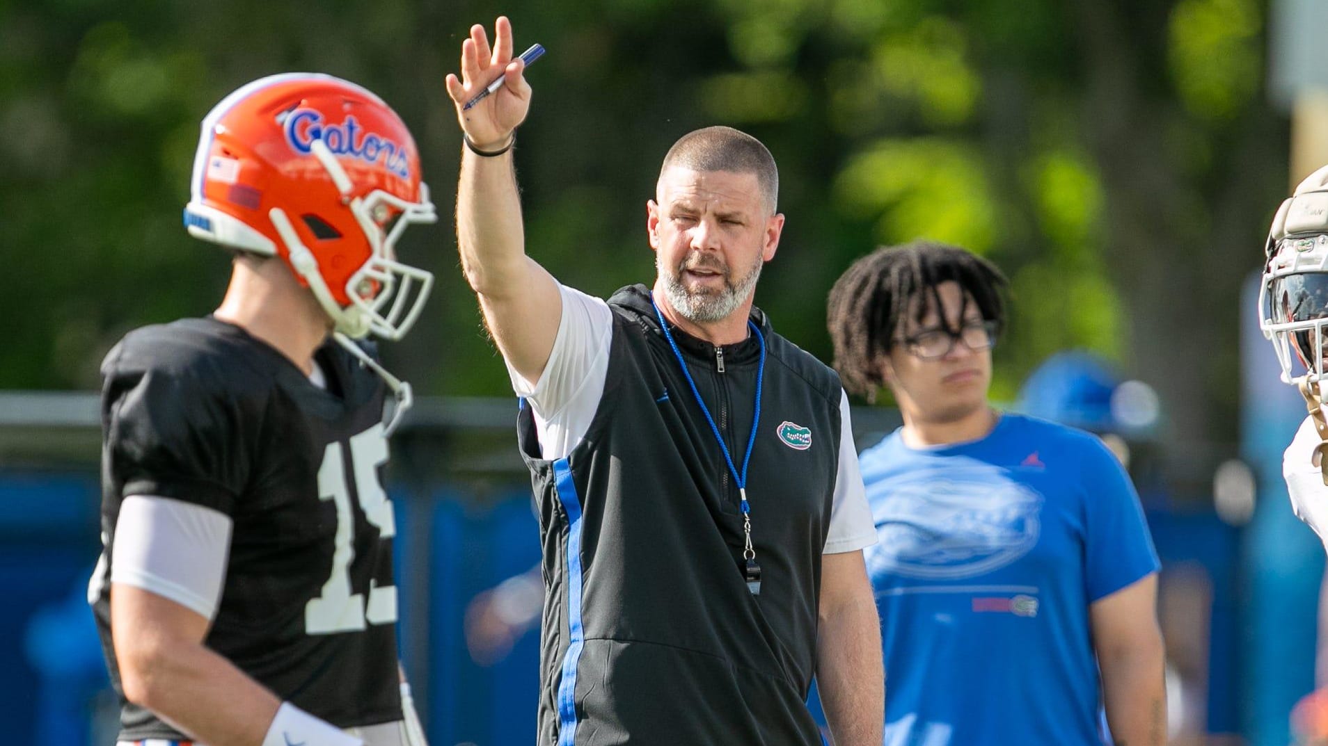 Florida Gators head coach Billy Napier