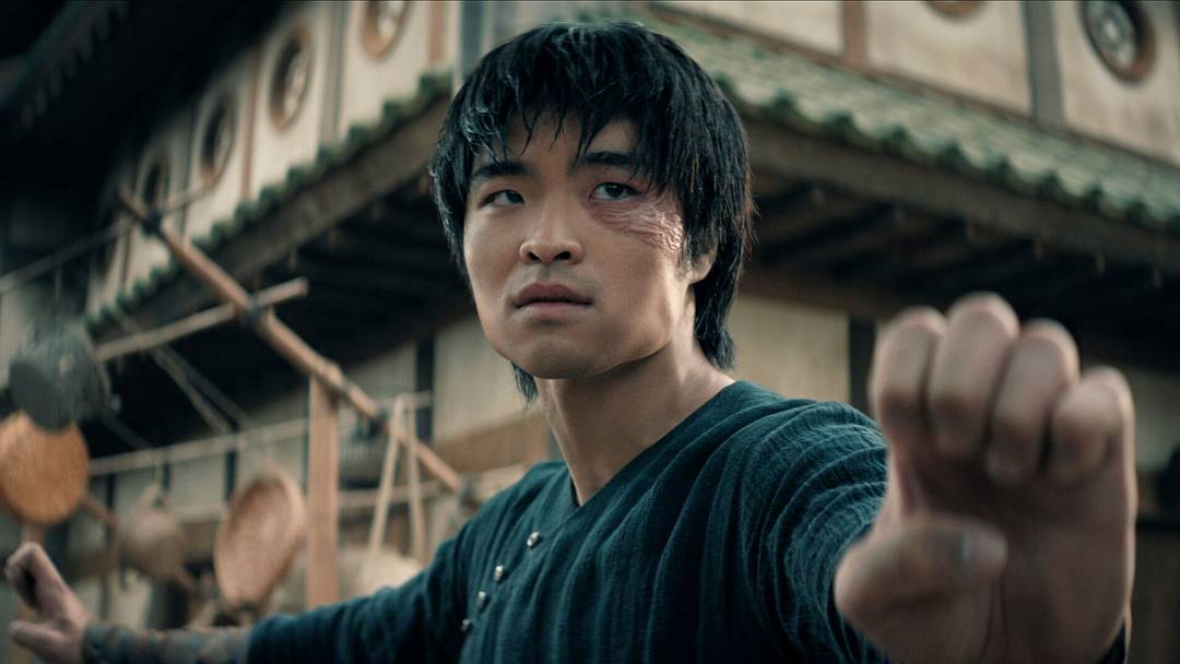 Dallas Liu as Zuko in episode 202 of Avatar: The Last Airbender. Courtesy of Netflix © 2026