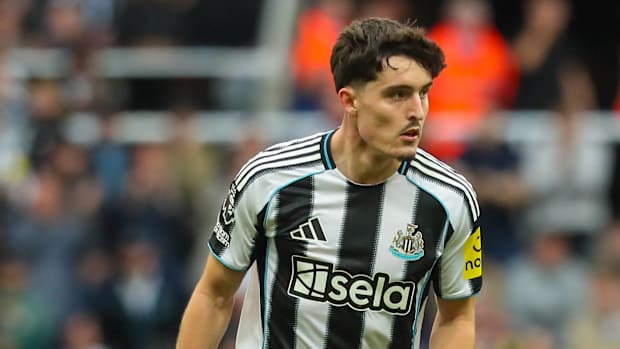 Newcastle defender Tino Livramento