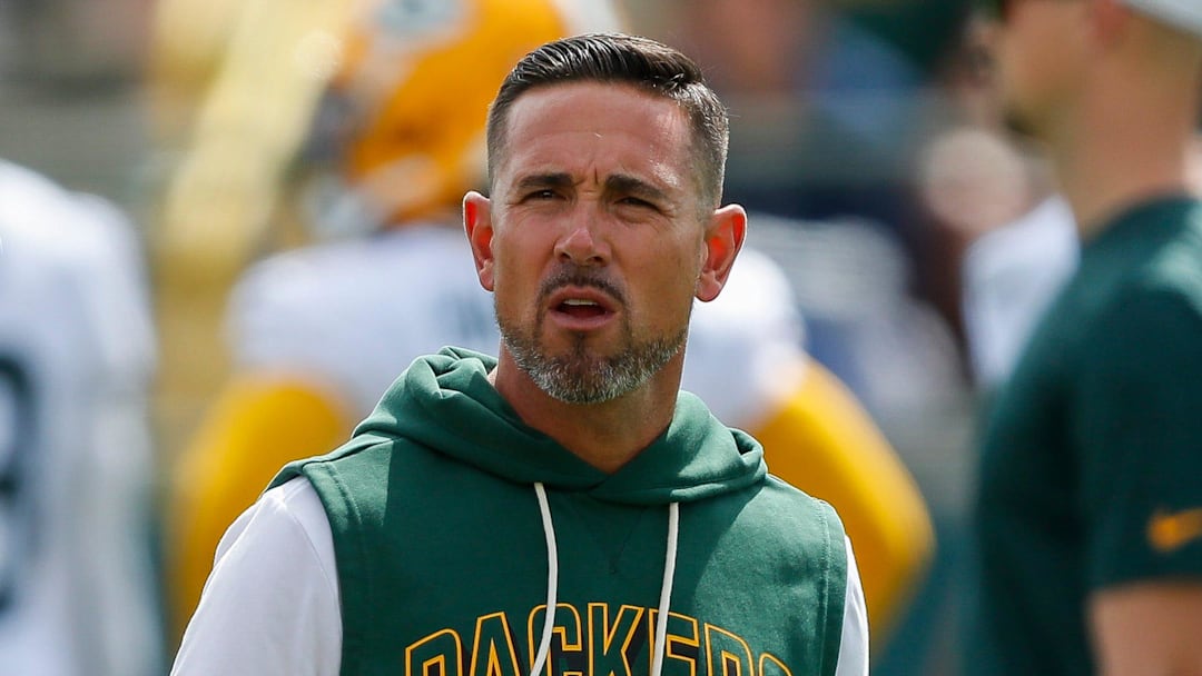 Green Bay Packers head coach Matt LaFleur