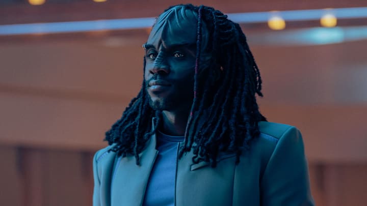 Karim Diané as Jay-Den in season 1, episode 8, of Star Trek: Starfleet Academy streaming on Paramount+. Photo Credit: John Medland/Paramount+