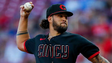 Cincinnati Reds starting pitcher Lyon Richardson
