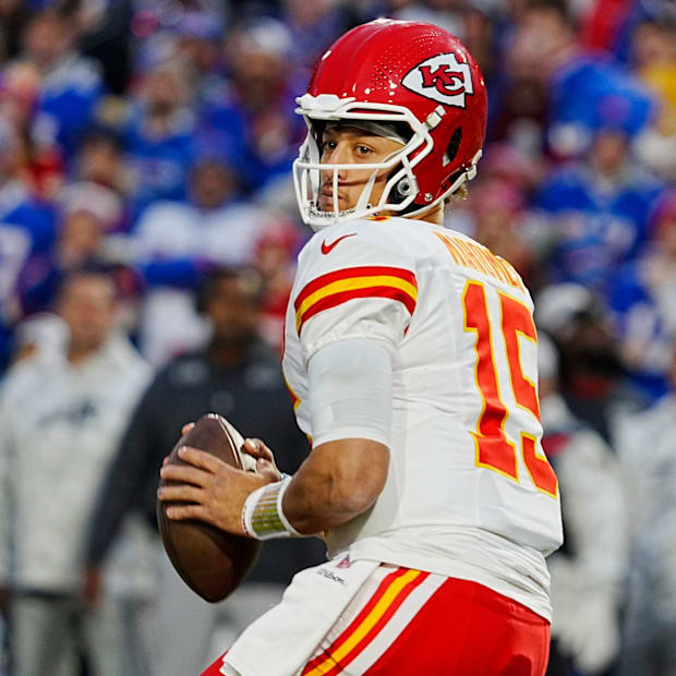 Kansas City chiefs quarterback Patrick Mahomes