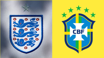 England and Brazil square off on Saturday