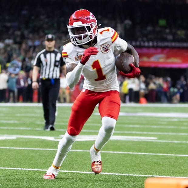  Kansas City Chiefs wide receiver Xavier Worthy