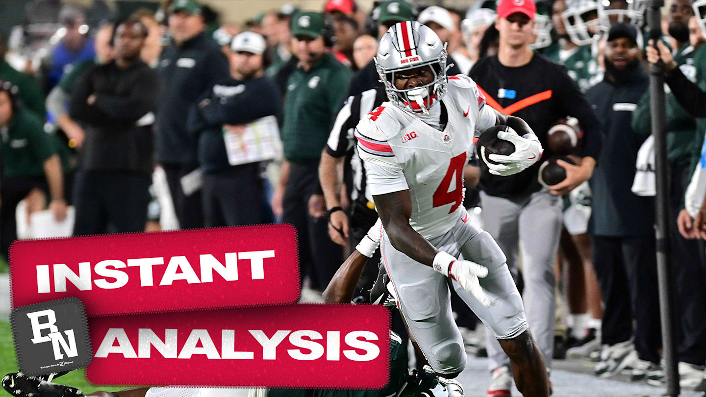Instant Analysis: Ohio State Rolls Over Michigan State in Big 10 Debut