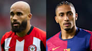 Bryan Mbeumo and Raphinha feature in Sunday's gossip