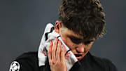 Cubarsi went off during Wednesday's Champions League clash