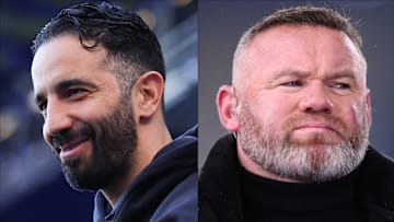 Amorim clashed with Rooney