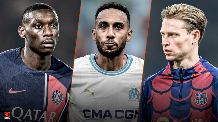 Randal Kolo Muani, Pierre-Emerick Aubameyang et Frenkie de Jong sont dans l'actualité foot du jour