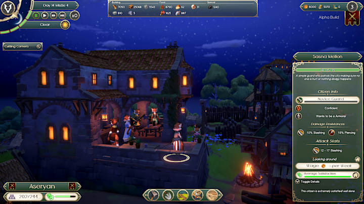 RAEV screenshot of a citizen.