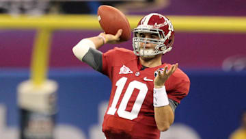 Former Alabama national champion AJ McCarron took serious issue with Thomas Castellanos' comments about the Week 1 game.
