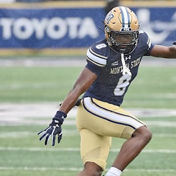 Montana State cornerback Carson Williams (8)