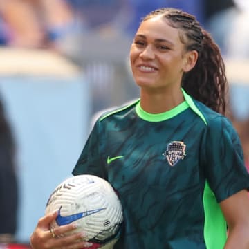 Trinity Rodman scored the game-winning goal against the Thorns in her first appearance with the Spirit following a four-month absence due to injury.