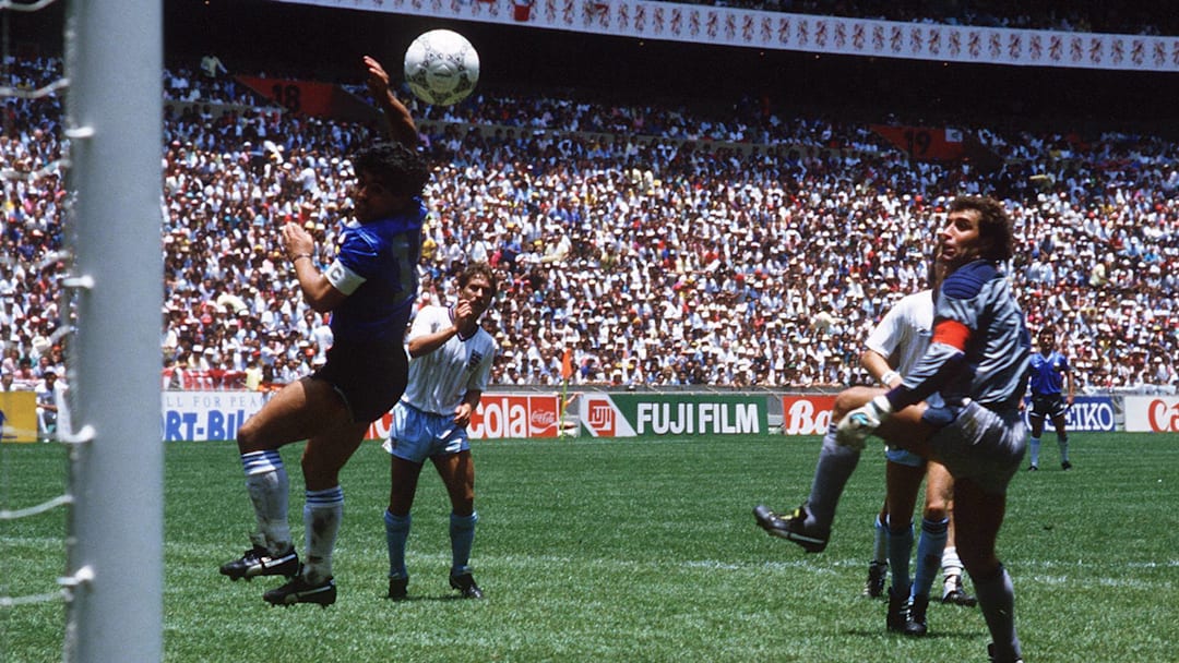 The “Hand of God” is one of the World Cup's most-iconic, and controversial, moments ever.