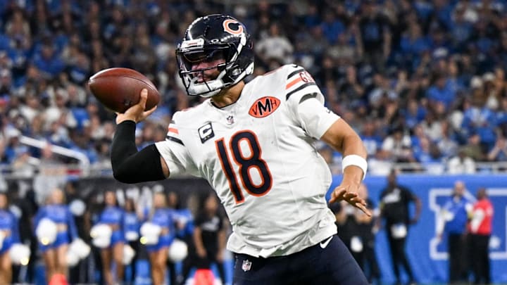 The Chicago Bears and quarterback Caleb Williams are favored in Week 4. The Chicago Bears and quarterback Caleb Williams are favored in Week 4.