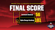 Alpha Omega Academy earned revenge and its first state championship by scoring 101 points.
