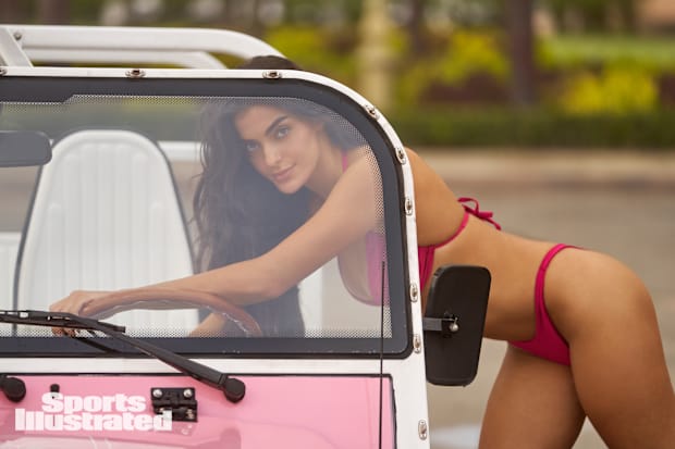 Toni Breidinger was photographed by Ben Horton at The Boca Raton.
