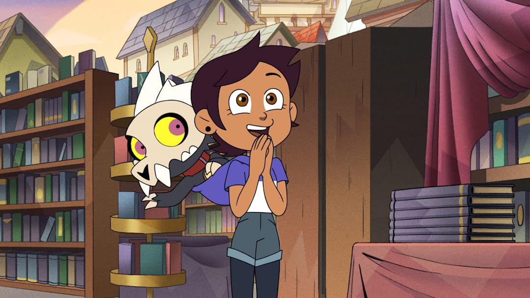 THE OWL HOUSE - "Sense and Insensitivity" - When King becomes a bestselling author, he learns a valuable lesson in reading the fine print. This episode of "The Owl House" airs Saturday, July 11 (8:43-9:05 P.M. EDT) on Disney Channel. (Disney Channel)
KING, LUZ