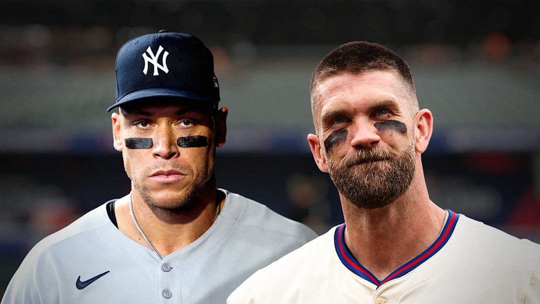 Aaron Judge, New York Yankees. Bryce Harper, Philadelphia Phillies