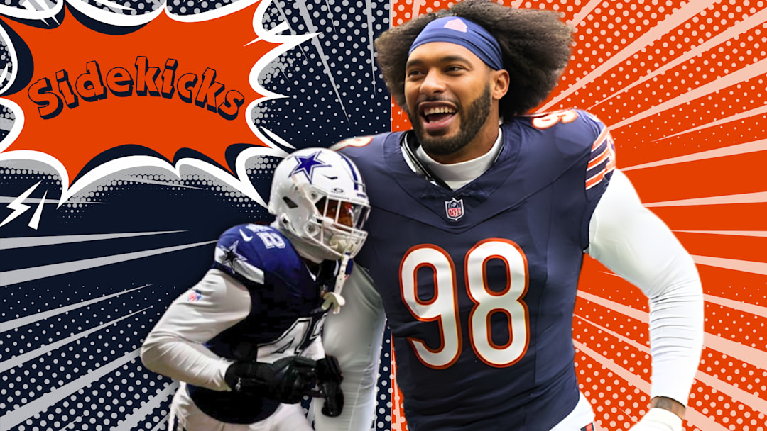 Chicago Bears pass-rusher Montez Sweat and Cowboys pass-rusher Jadeveon Clowney