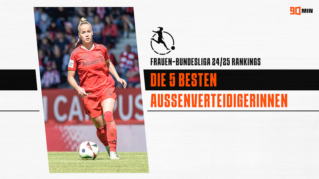 Die besten Außenverteidigerinnen der abgelaufenen Bundesliga-Saison