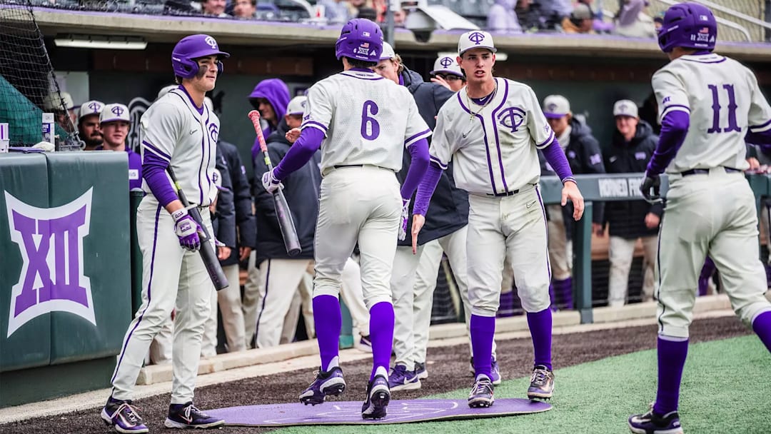 TCU completes the sweep over Fresno State with a 12-6 win on Sunday