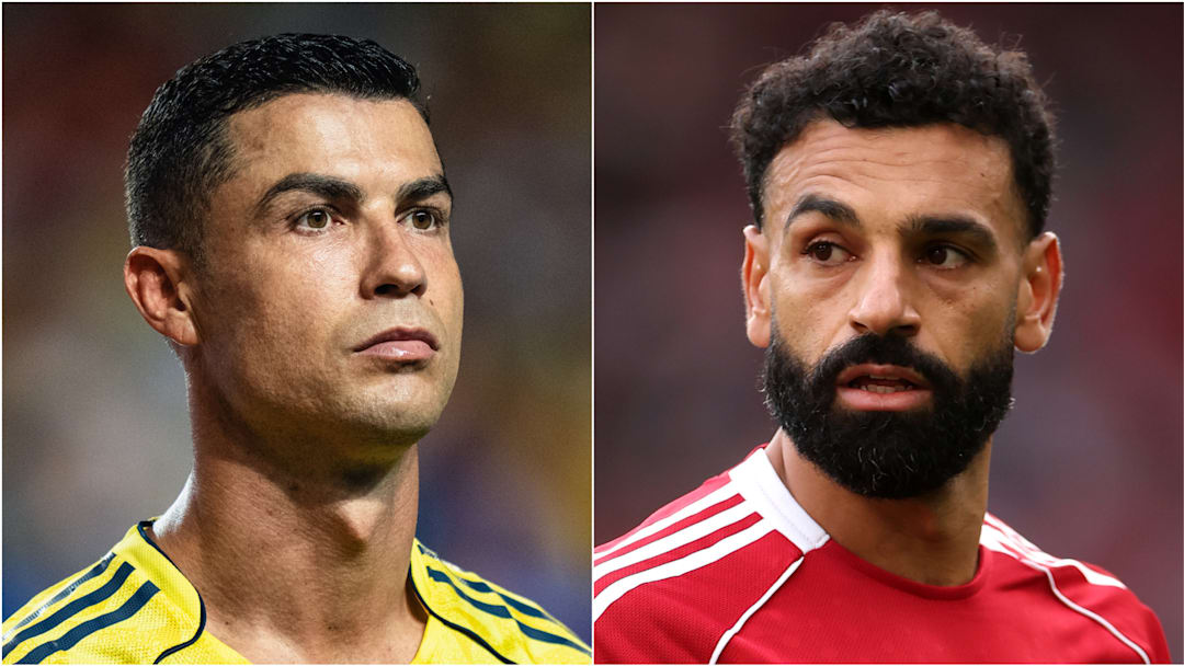 Cristiano Ronaldo (left) and Mohamed Salah headline today’s gossip.