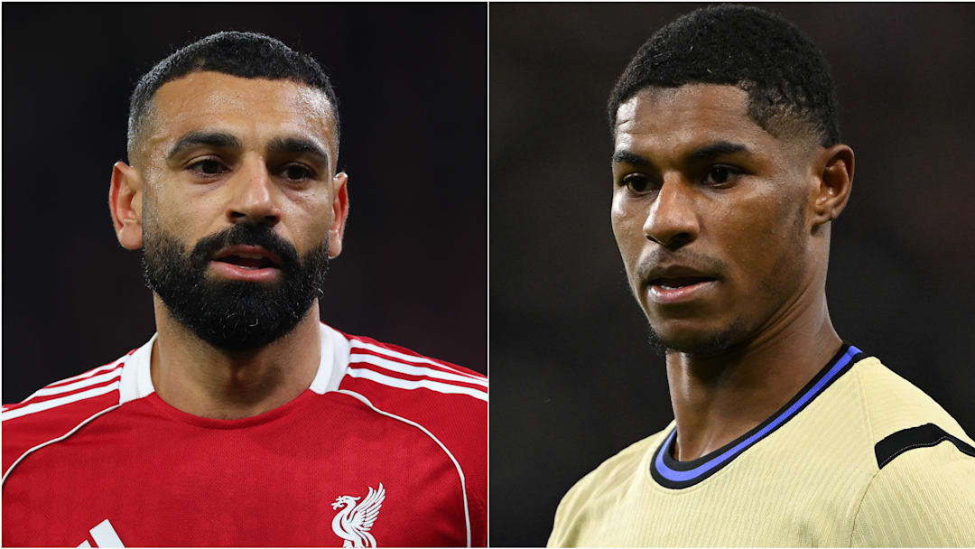 Mohamed Salah (left) and Marcus Rashford headline today’s gossip.