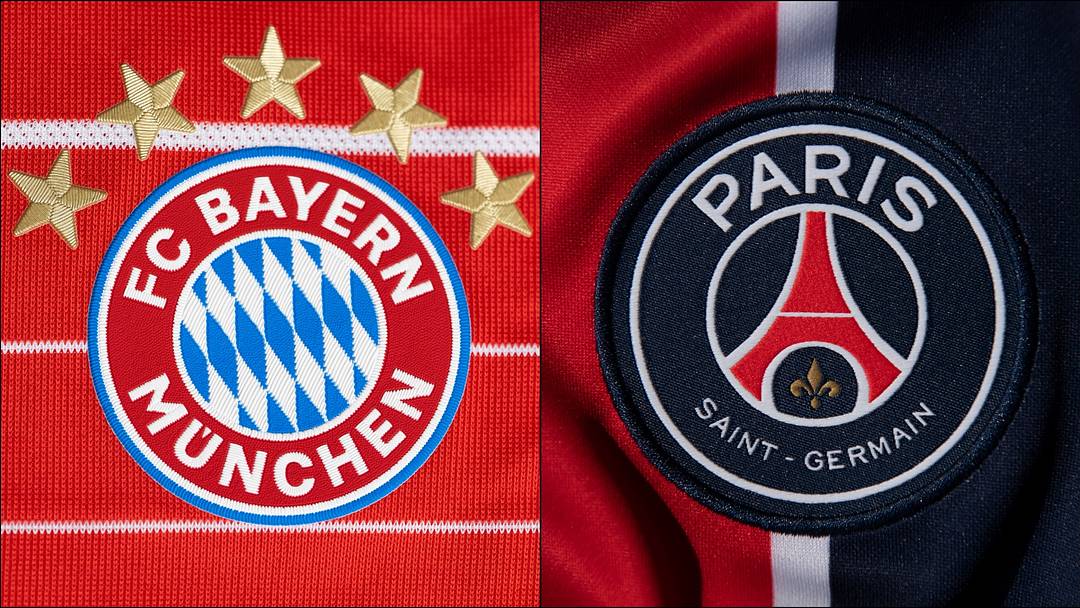 Bayern Munich host PSG.