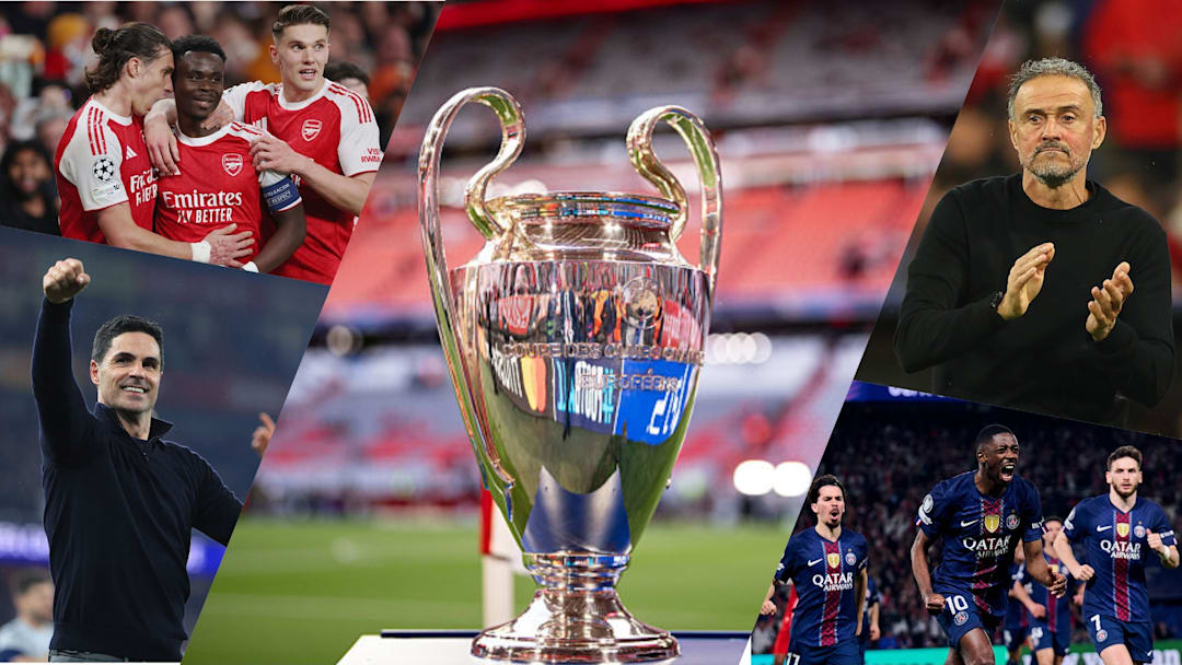 Arsenal and PSG will battle for the Champions League title.