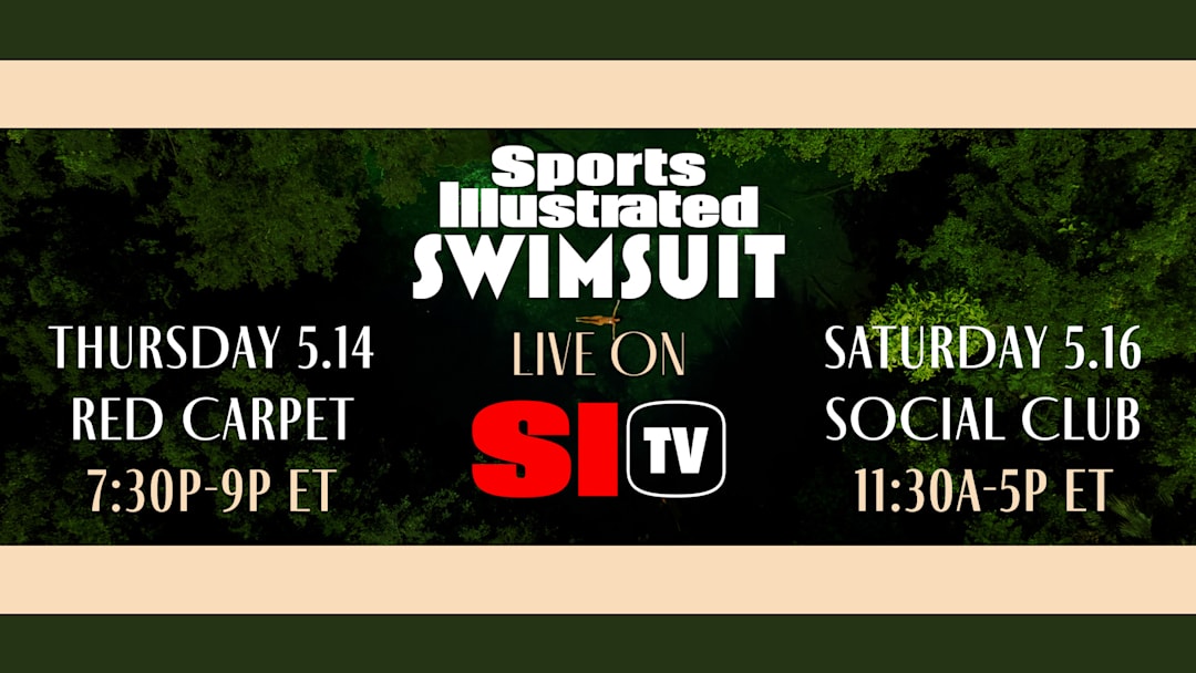 The 2026 SI Swimsuit red carpet will air live on SI TV. 