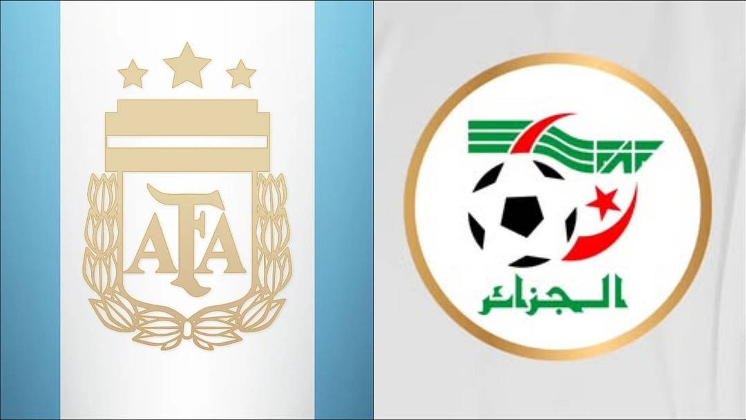 Argentina faces Algeria.